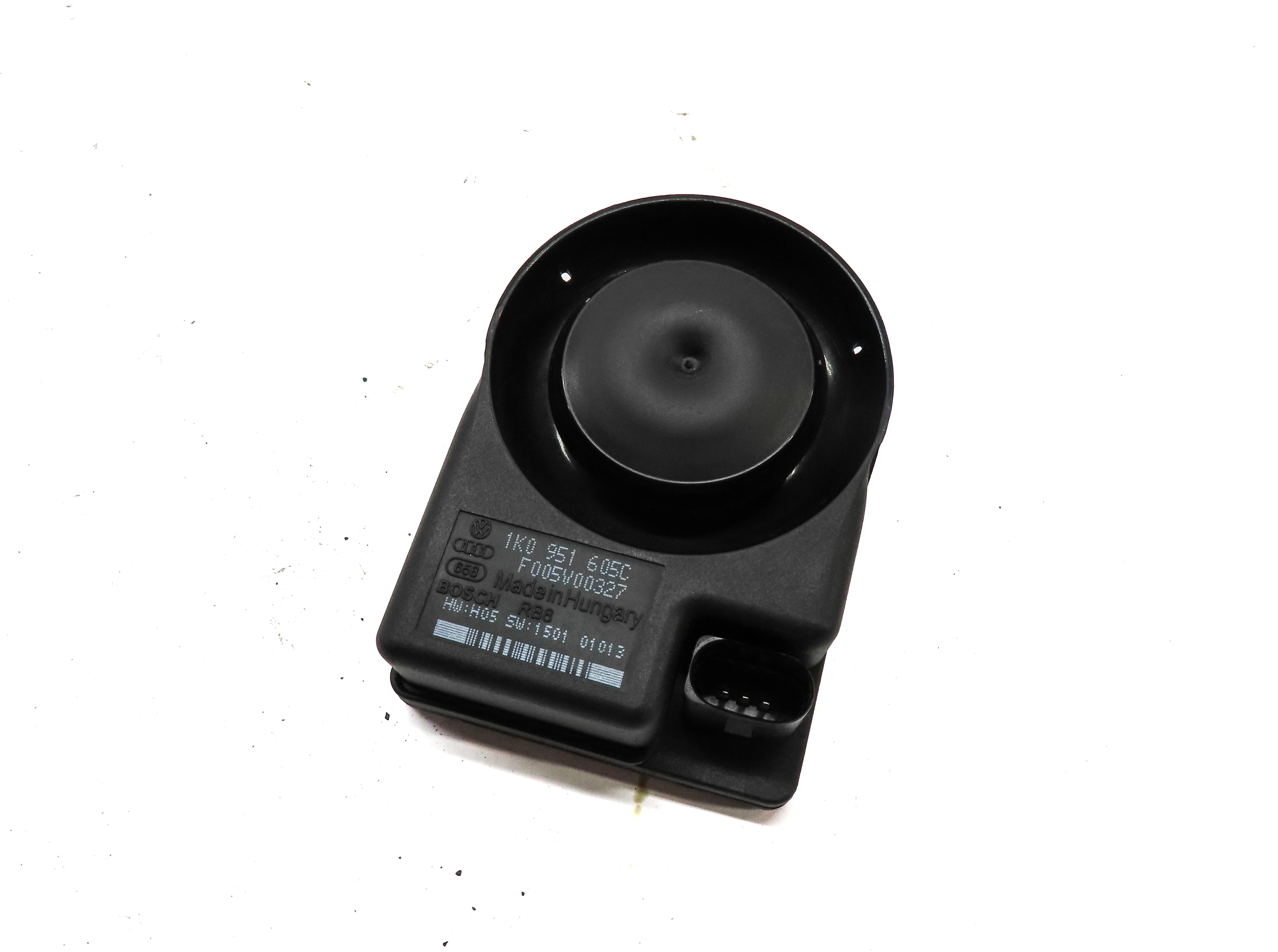 2011 AUDI A5 CONVERTIBLE (B8 8T) ANTI THEFT ALERT ALARM SIREN HORN SPEAKER — exact item pictured